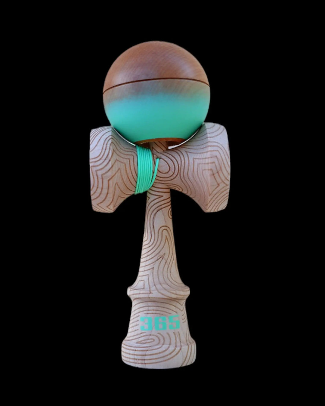 Microdose Series Green (Sticky) Kendama 365kendama   