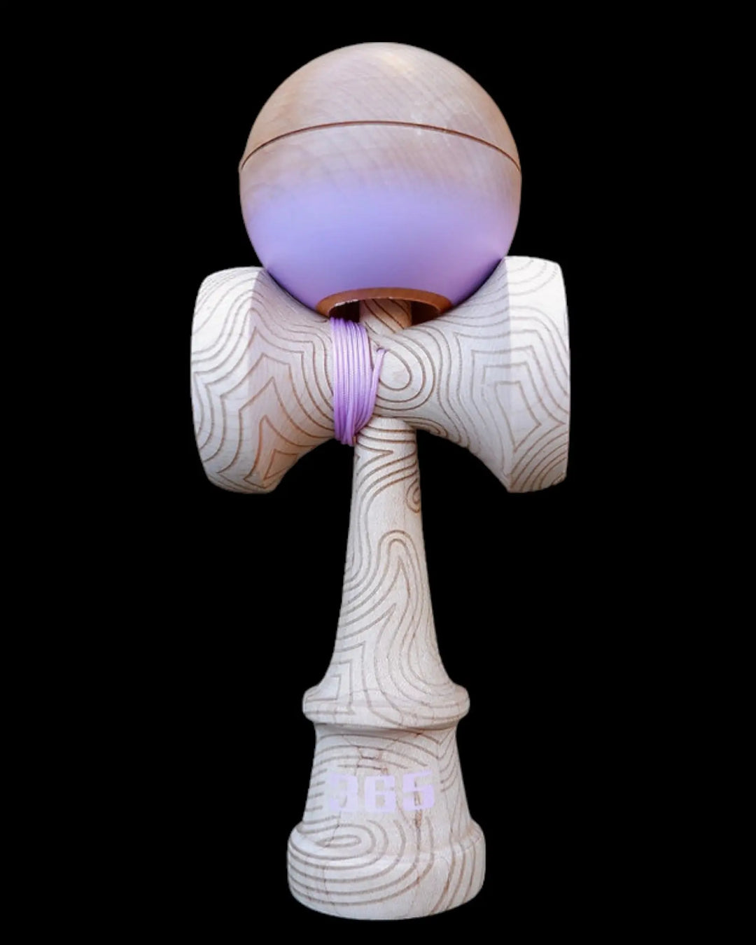 Microdose Series Purple (Rubber) Kendama 365kendama   