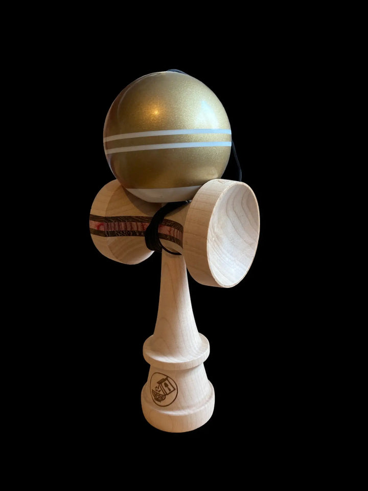 Hybrid 2 - Gold/Red Kendama Cereal Kendama   