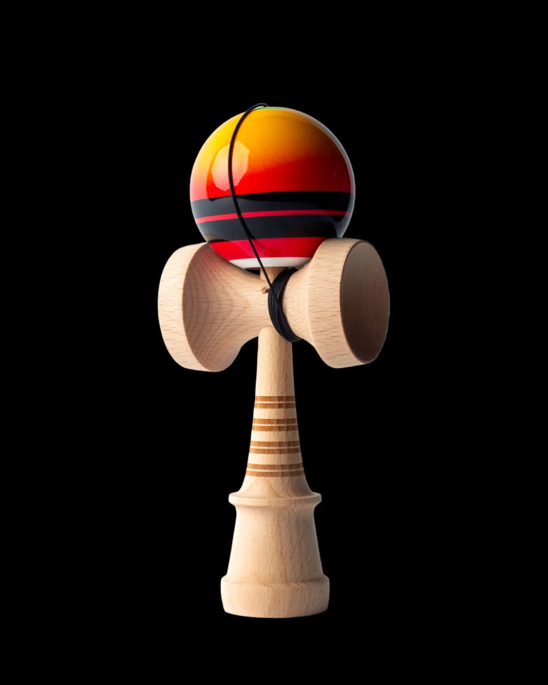 Double Stripe Fade Red Kendama Sweets Kendamas   