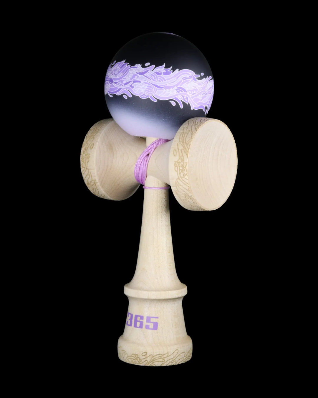 Blackout Mural Series Purple (Rubber) 365 Kendama  Kendama Senses