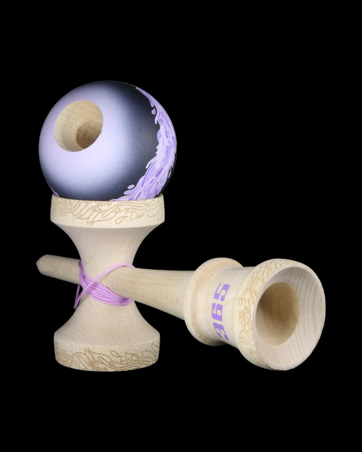 Blackout Mural Series Purple (Rubber) 365 Kendama  Kendama Senses