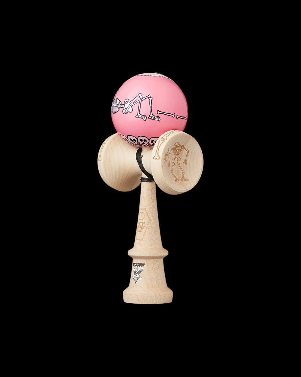 Jody Barton - Skeletons Pink Kendama KROM Kendama   