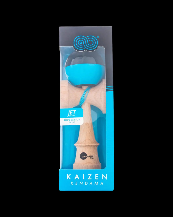 Kaizen - Half Split - Black/Blue Kendama Kendama USA   