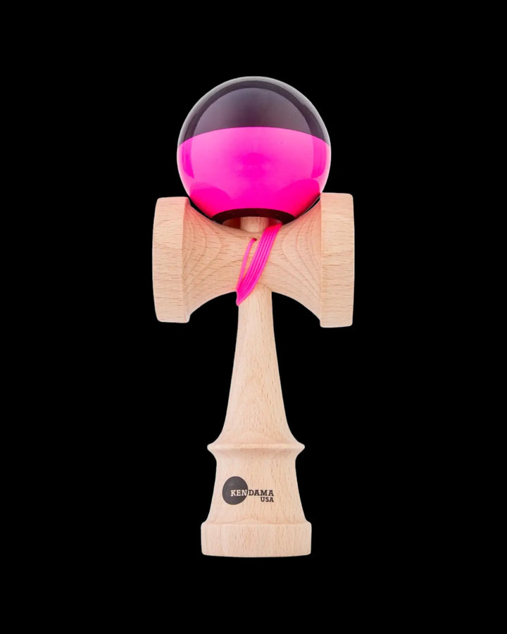 Kaizen - Half Split - Black/Pink Kendama Kendama USA   