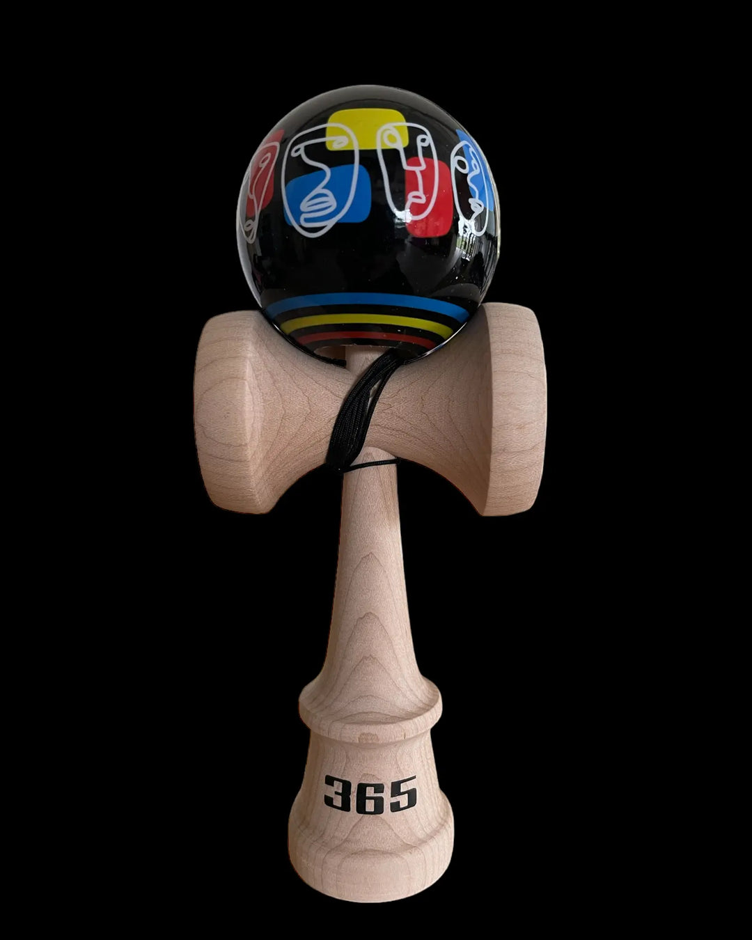 365 Primary Series Black Kendama 365kendama   