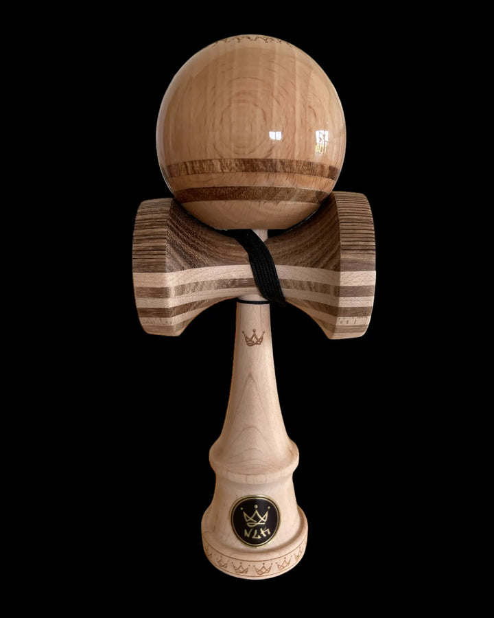 NLK - Zebrano Sapper Full Setup Kendama Newlaced Kendama   