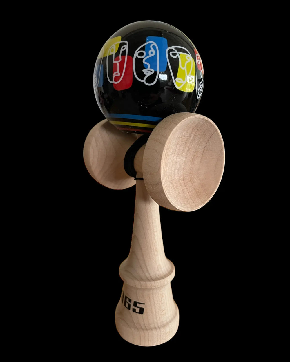 365 Primary Series Black Kendama 365kendama   