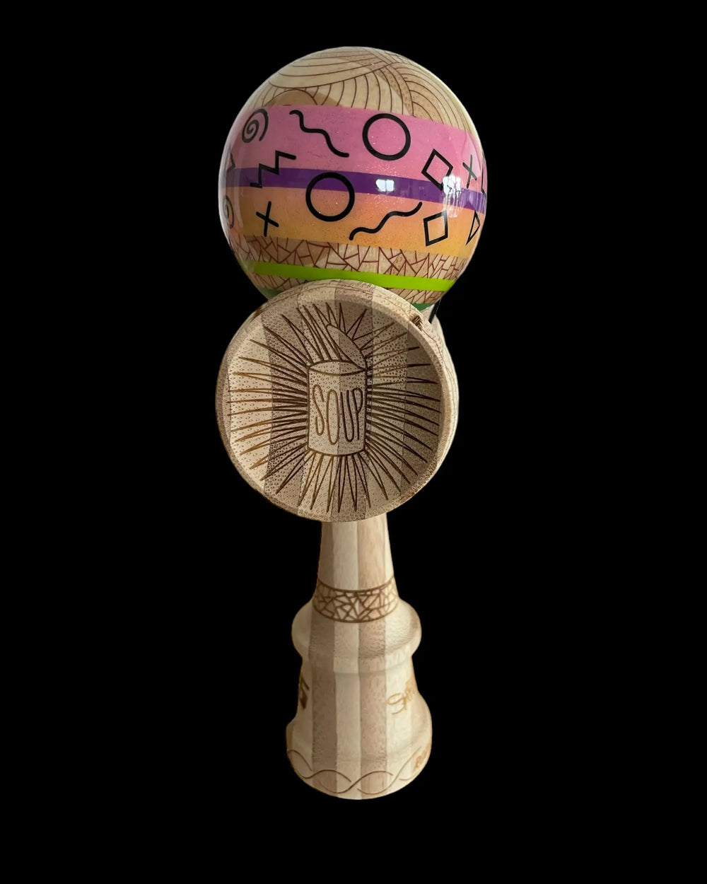 Shredwin Pro Model Bamboo Kendama 365kendama   