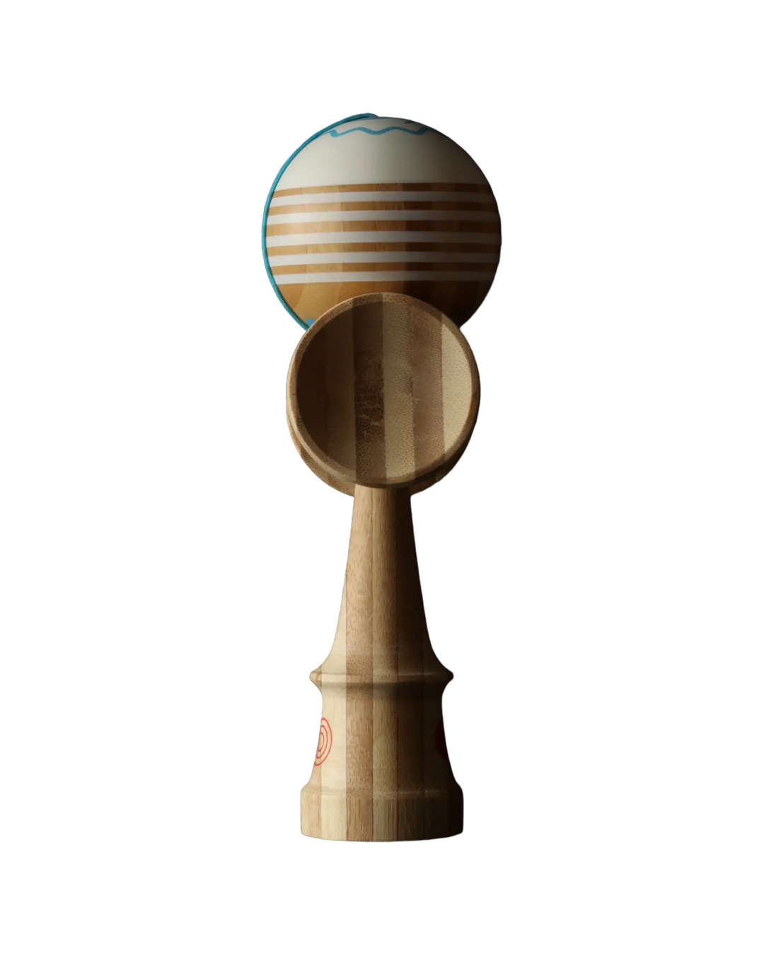 KAIZEN FISHCAKE - Natty White / Blue Kendama USA  Kendama Senses