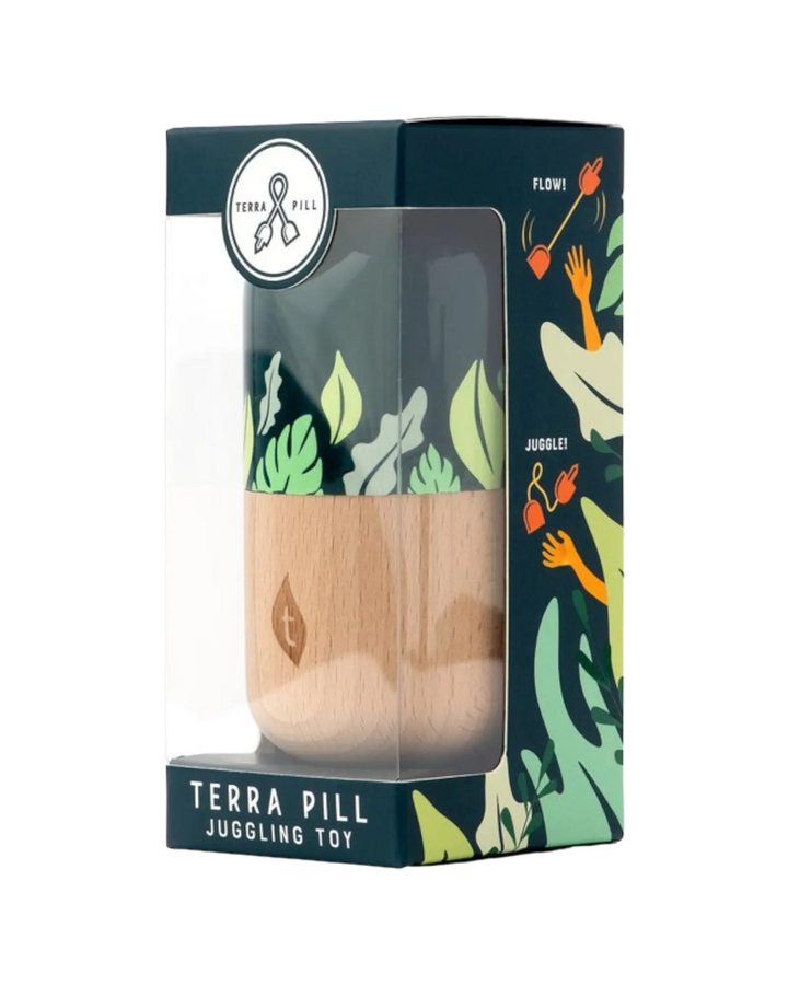 TERRA MIDSIZE PILL - FLORA - GREEN