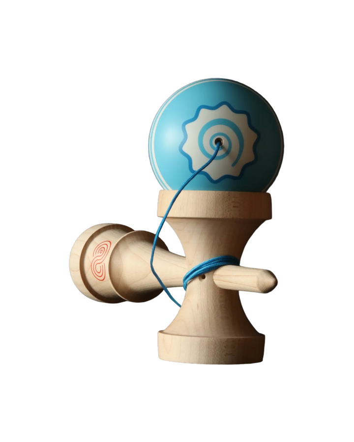 KAIZEN FISHCAKE - White / Blue Kendama USA  Kendama Senses