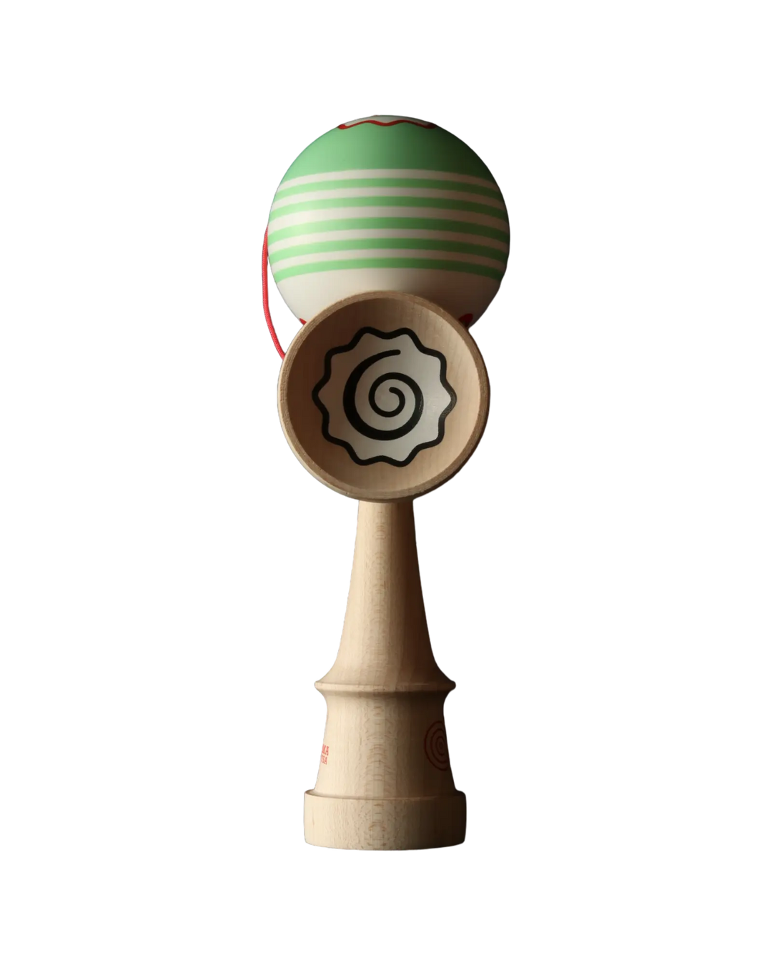 KAIZEN FISHCAKE - Mint Green / Red Kendama USA  Kendama Senses