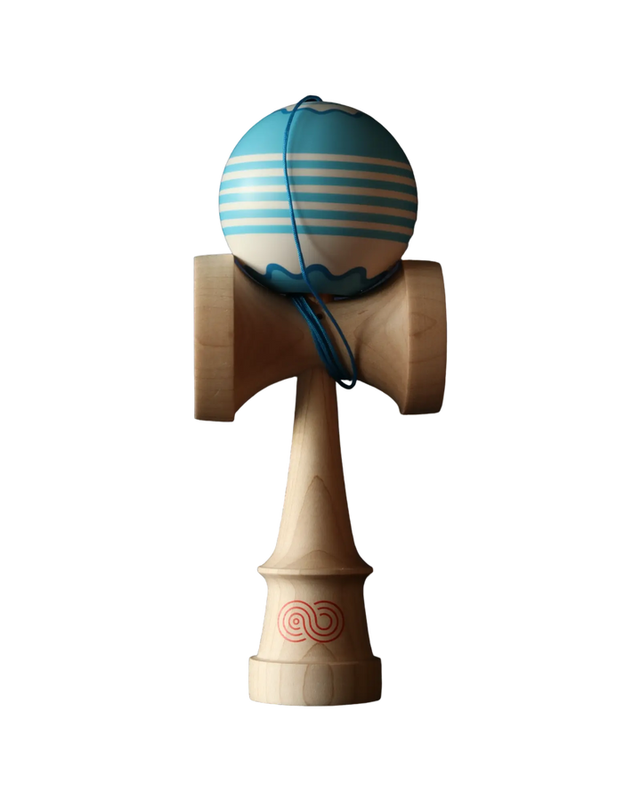 KAIZEN FISHCAKE - White / Blue Kendama USA  Kendama Senses