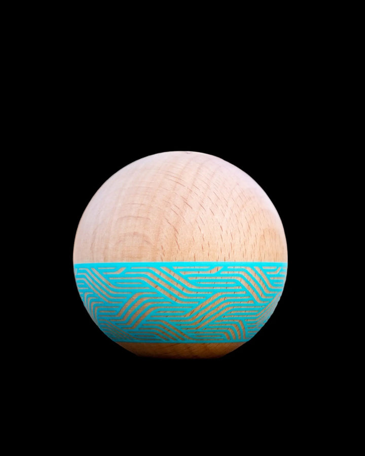 Green IKIGAI Split Tama-Only Kendama   