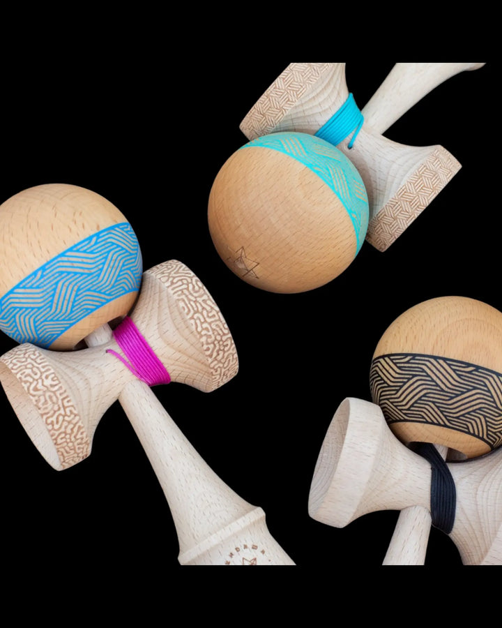 Green IKIGAI Split Tama-Only Kendama   