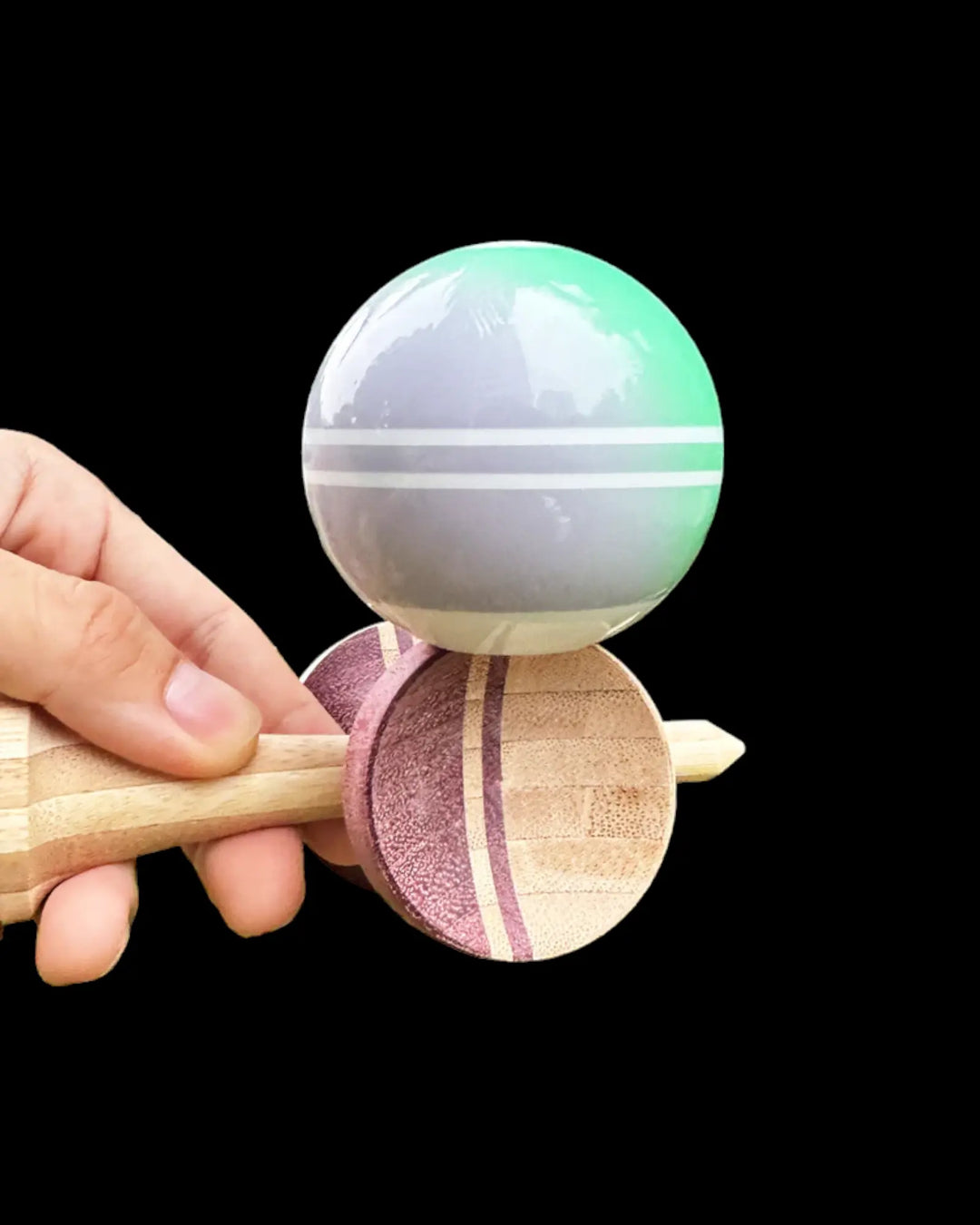 Greenish Grey Kendama Cereal Kendama   